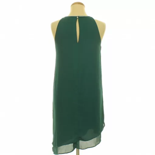 H&M sötétzöld ruha