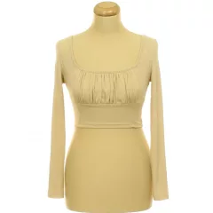 Shein bézs top