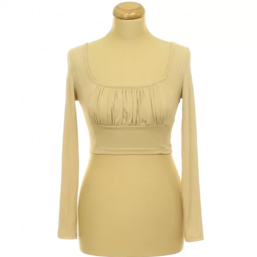 Shein bézs top