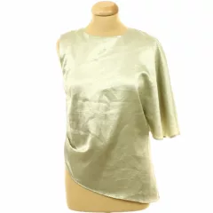 River Island aszimmetrikus szatén blúz