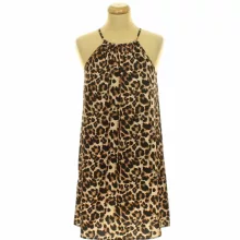 Shein leopárdmintás ruha