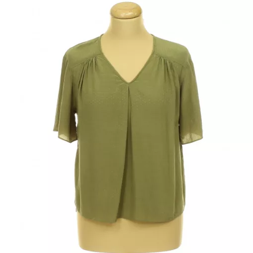 H&M khakizöld blúz
