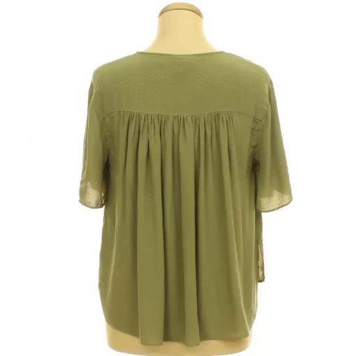 H&M khakizöld blúz