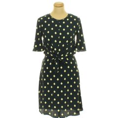 Dorothy Perkins mintás sötétkék ruha