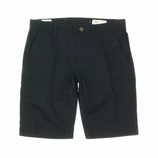 s.Oliver sötétkék férfi chino short