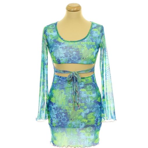 Daisy Street mintás necc ruha