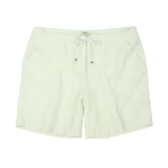 Papaya fehér lenkeverék rövidnadrág