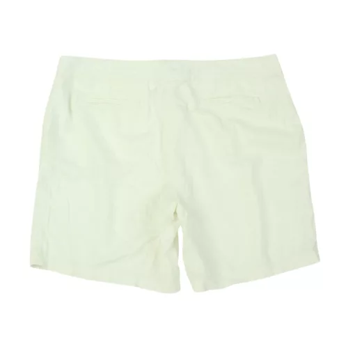 Papaya fehér lenkeverék rövidnadrág