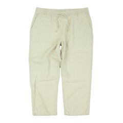 Natúr színű lenkeverék nadrág