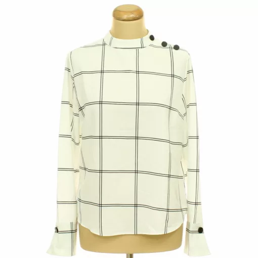 Primark kockás fehér blúz