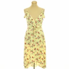 New Look virágmintás sárga ruha