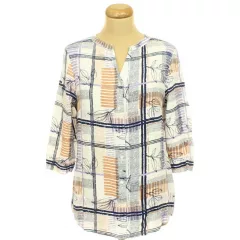 Isle mintás viszkóz ing