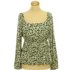 Dorothy Perkins gumírozott virágmintás felső