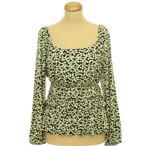 Dorothy Perkins gumírozott virágmintás felső