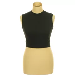 Shein bordázott fekete top