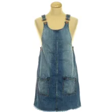 DenimCo. Koptatott farmer ruha