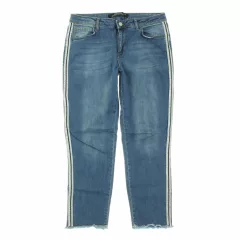 LCW Jeans ezüstcsíkos kék farmer