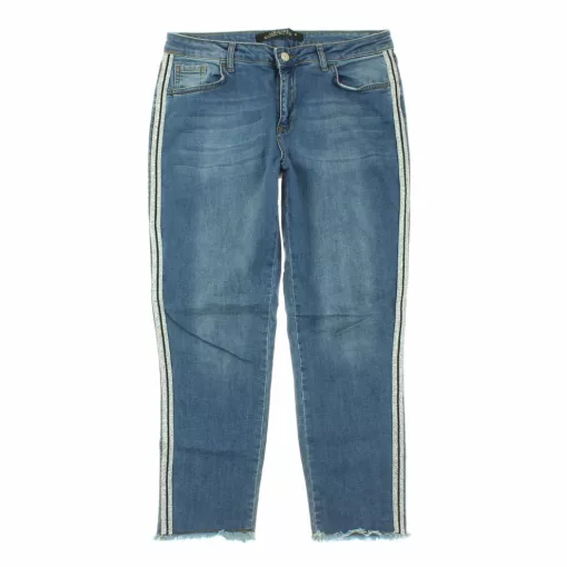 LCW Jeans ezüstcsíkos kék farmer