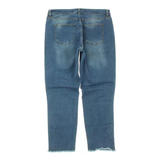 LCW Jeans ezüstcsíkos kék farmer