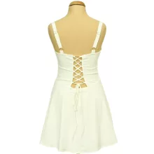 Fűzős fehér corset ruha