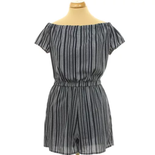 Atmosphere mintás sötétkék overál