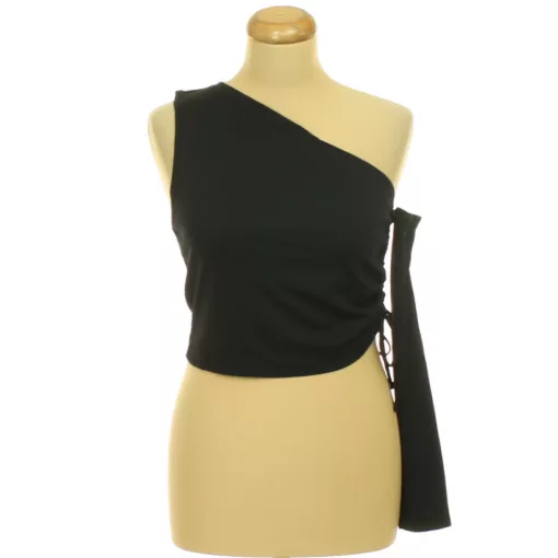 Primark fekete aszimmetrikus top