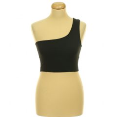 Shein félvállas fekete top