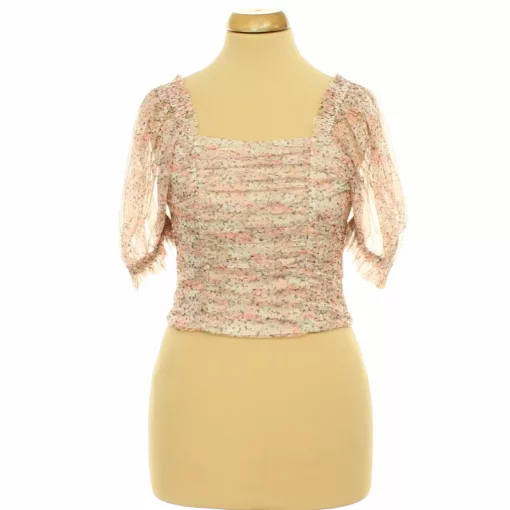 H&M virágmintás necc felső