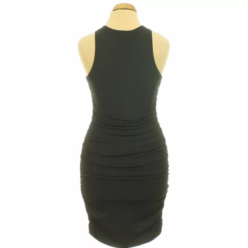 Shein ráncolt fekete ruha