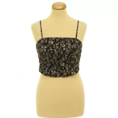 Shein virágmintás top