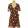 Topshop virágmintás átlapolt ruha