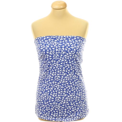 Matalan virágmintás top