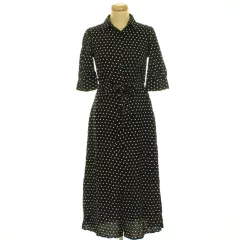 Dorothy Perkins pöttyös fekete ruha