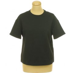 Mintás fekete felső