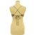 Shein mintás barna top