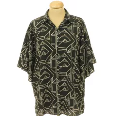 Ralph Lauren mintás fekete ing