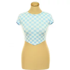 Bershka kockás top