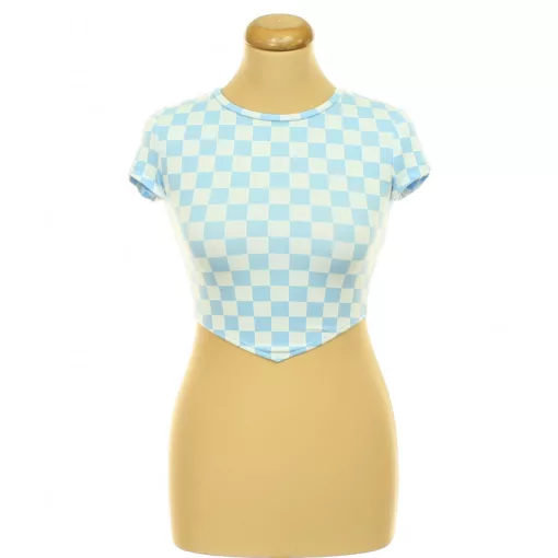 Bershka kockás top