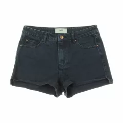New Look sötétkék magas derekú farmer short