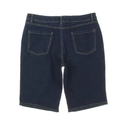 TU sötétkék sztreccs farmer short