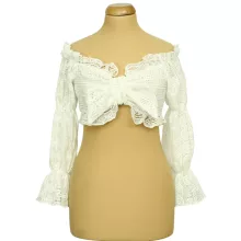 Shein horgolt csipke top