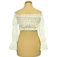 Shein horgolt csipke top