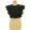 Shein fodros fekete top