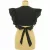 Shein fodros fekete top