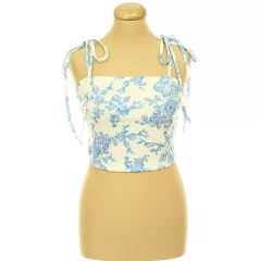 Shein virágmintás top