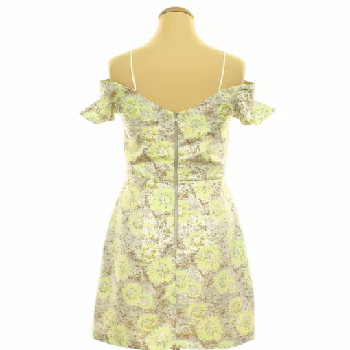 Topshop színes fémszálas brokát ruha
