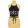 Shein mintás fekete top