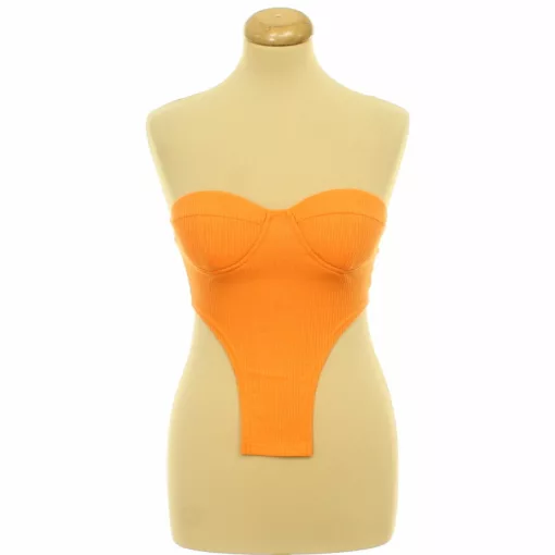 Shein narancssárga top