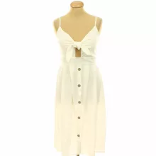New Collection fehér ruha