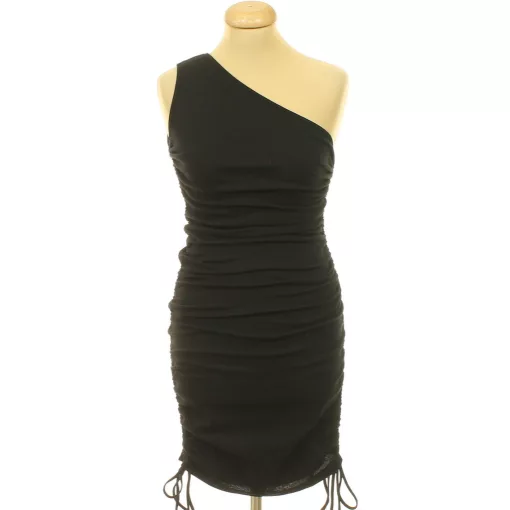 Shein ráncolt félvállas ruha